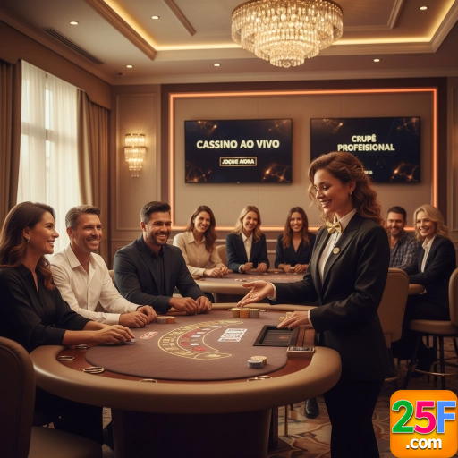 Cassino ao Vivo 25f.com: Realismo e Conforto